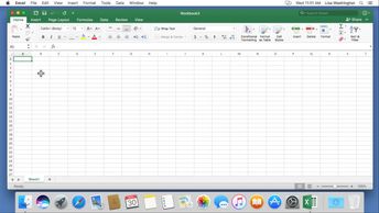 Microsoft Excel 2016 for Mac: Opening and Setting Up Excel