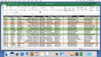 Microsoft Excel 2016 for Mac: Finding, Sorting, and Filtering Data