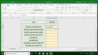 Excel Office 365 (Windows): Basic Formulas